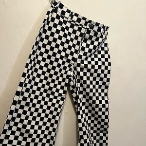 Checkered pants